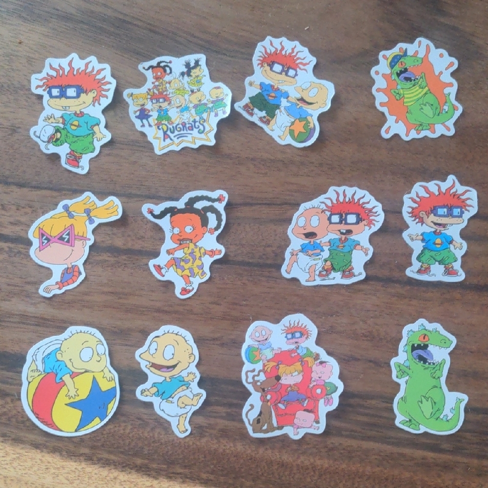 Cartoon Character Stickers - Multicolor